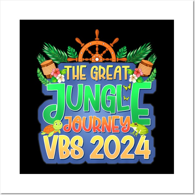 Jungle Journey VBS 2024 Vacation Bible School Summer Camp Summer Camp Posters and Art Prints